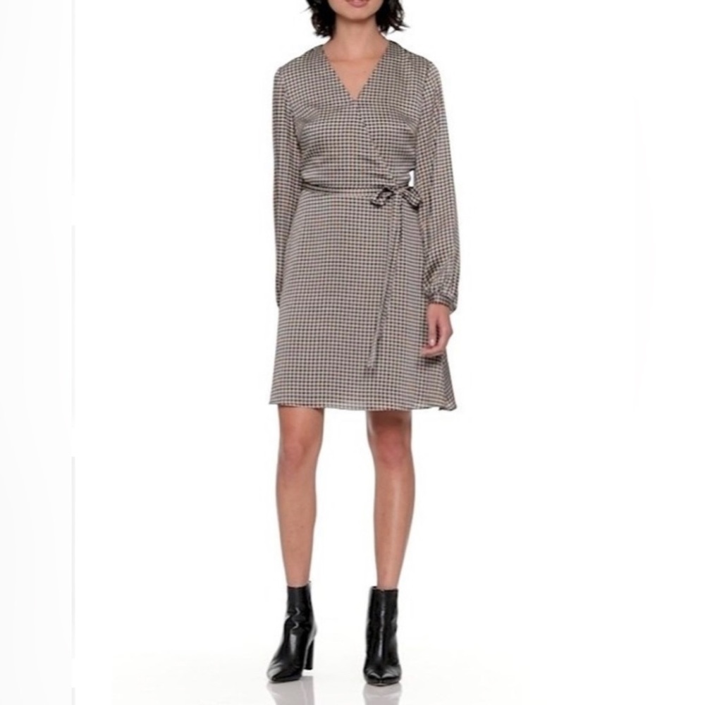 SOLD! NWT Banana Republic Printed Midi Dress Elephants Size 4 or Small - Picture 2 of 16